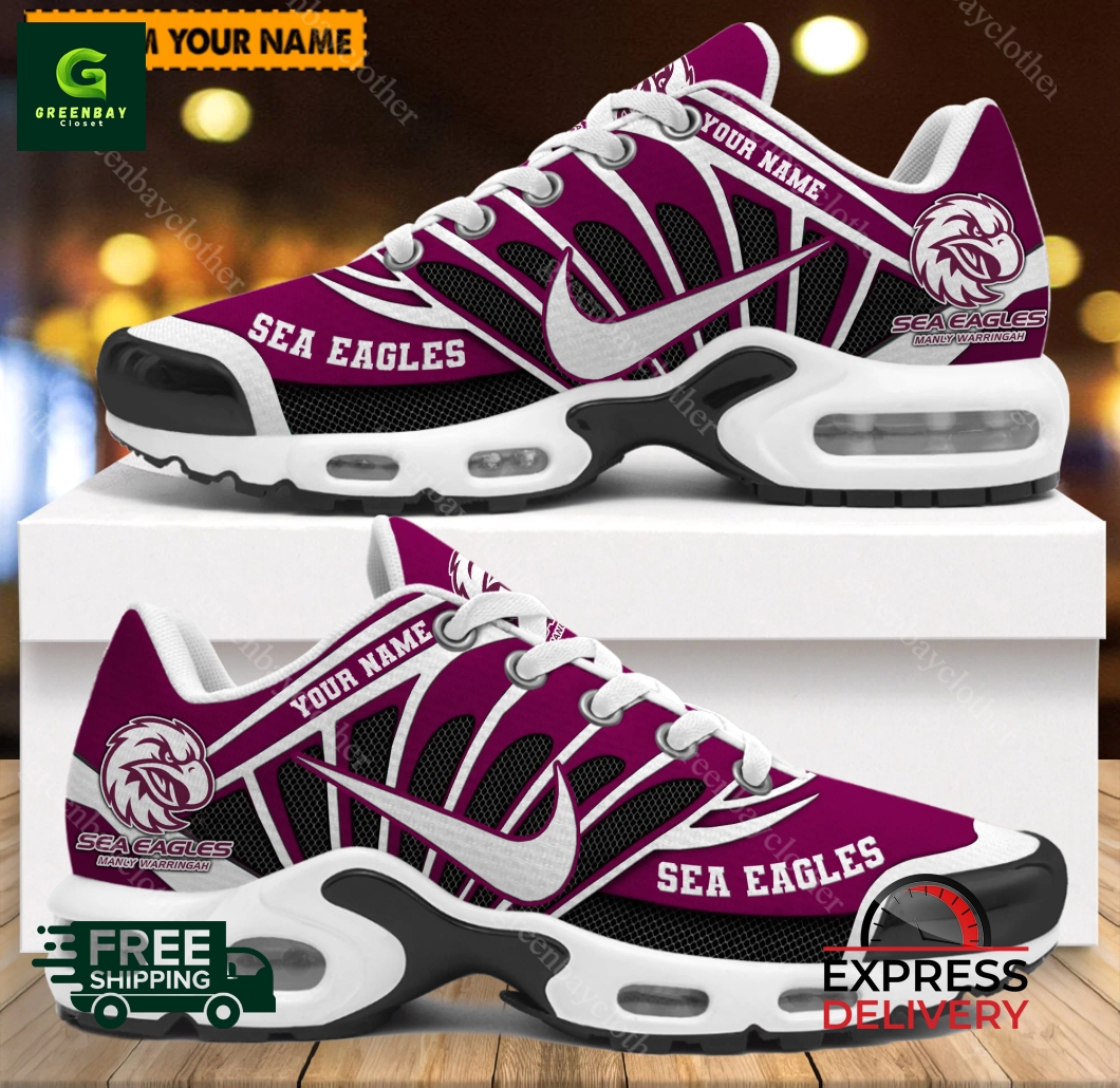 JWFancy Manly Warringah Sea Eagles TN Shoes Sneakers For Men And Women