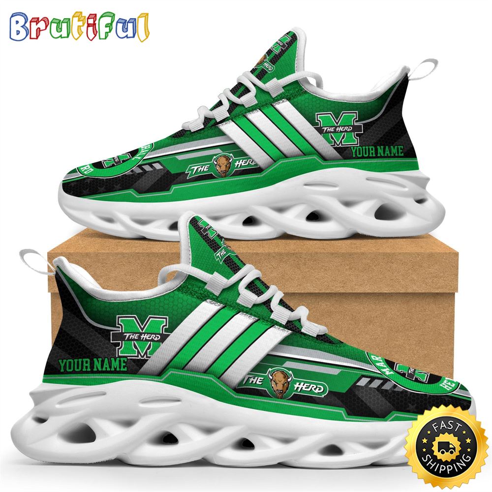 JWFancy Marshall Thundering Herd Max Soul Shoes Sneakers For Men And Women