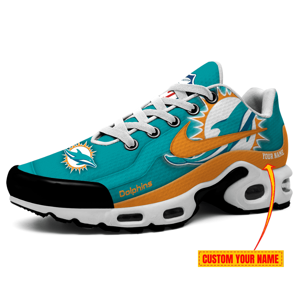 JWFancy Miami Dolphins TN Shoes Sneakers For Men And Women