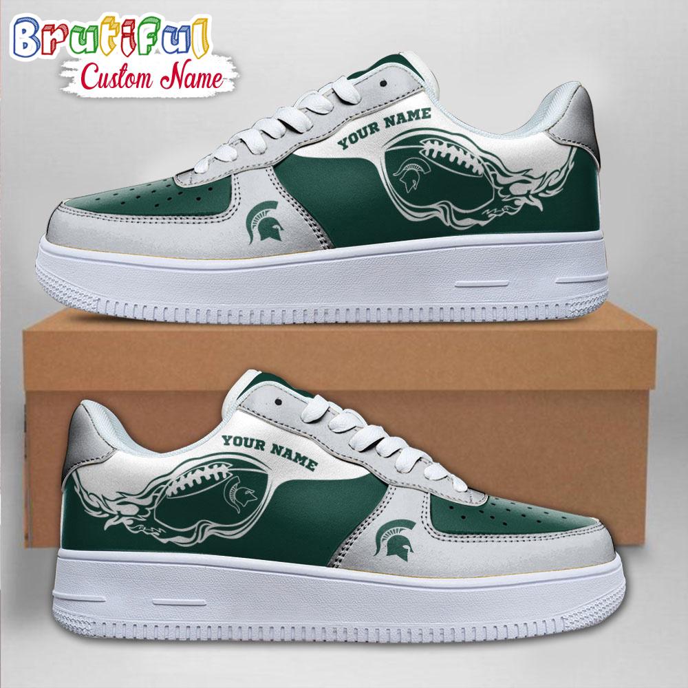 JWFancy Michigan State Spartans Air Low-Top Sneakers Shoes For Men And Women