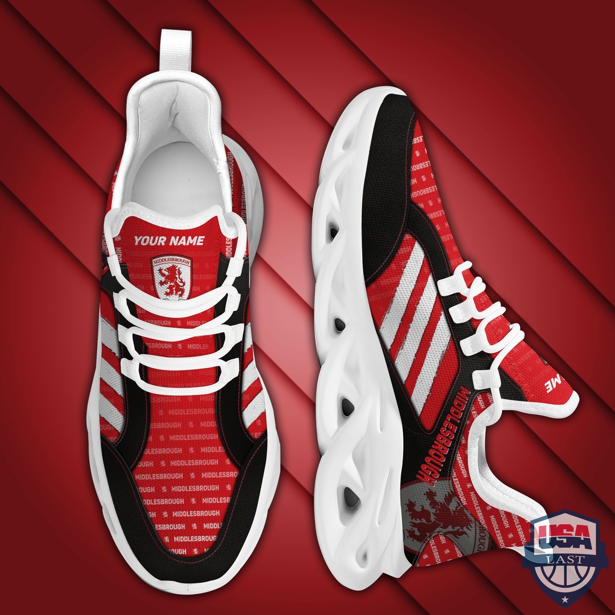 JWFancy Middlesbrough  Max Soul Shoes Sneakers For Men And Women
