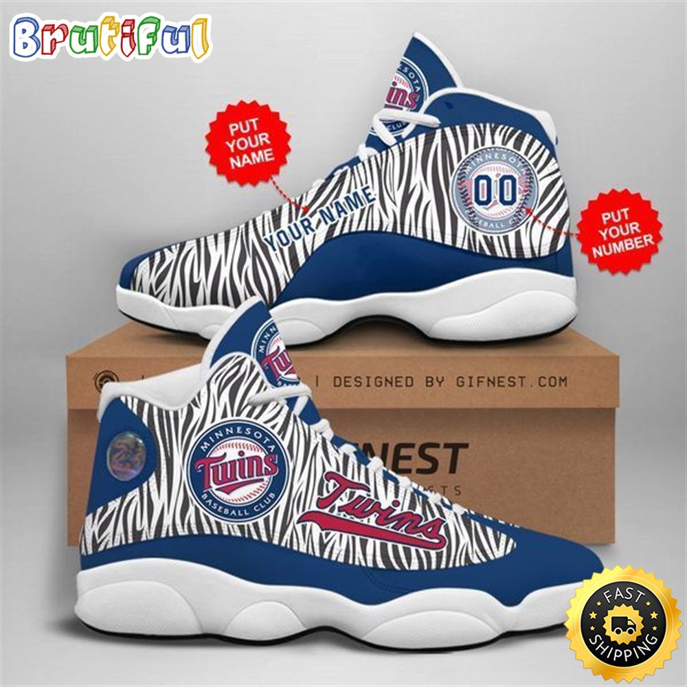 JWFancy Minnesota Twins AJ13 Sneakers Shoes For Men And Women