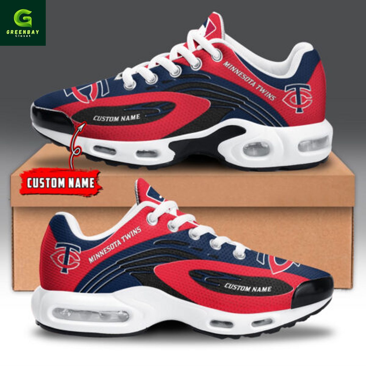 JWFancy Minnesota Twins TN Shoes Sneakers For Men And Women