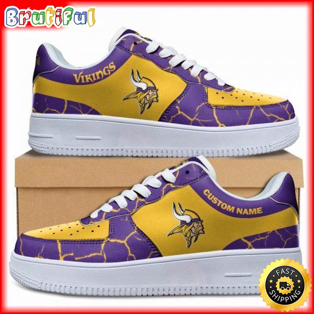 JWFancy Minnesota Vikings Air Low-Top Sneakers Shoes For Men And Women