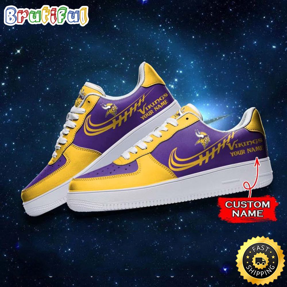 JWFancy Minnesota Vikings Air Low-Top Sneakers Shoes For Men And Women