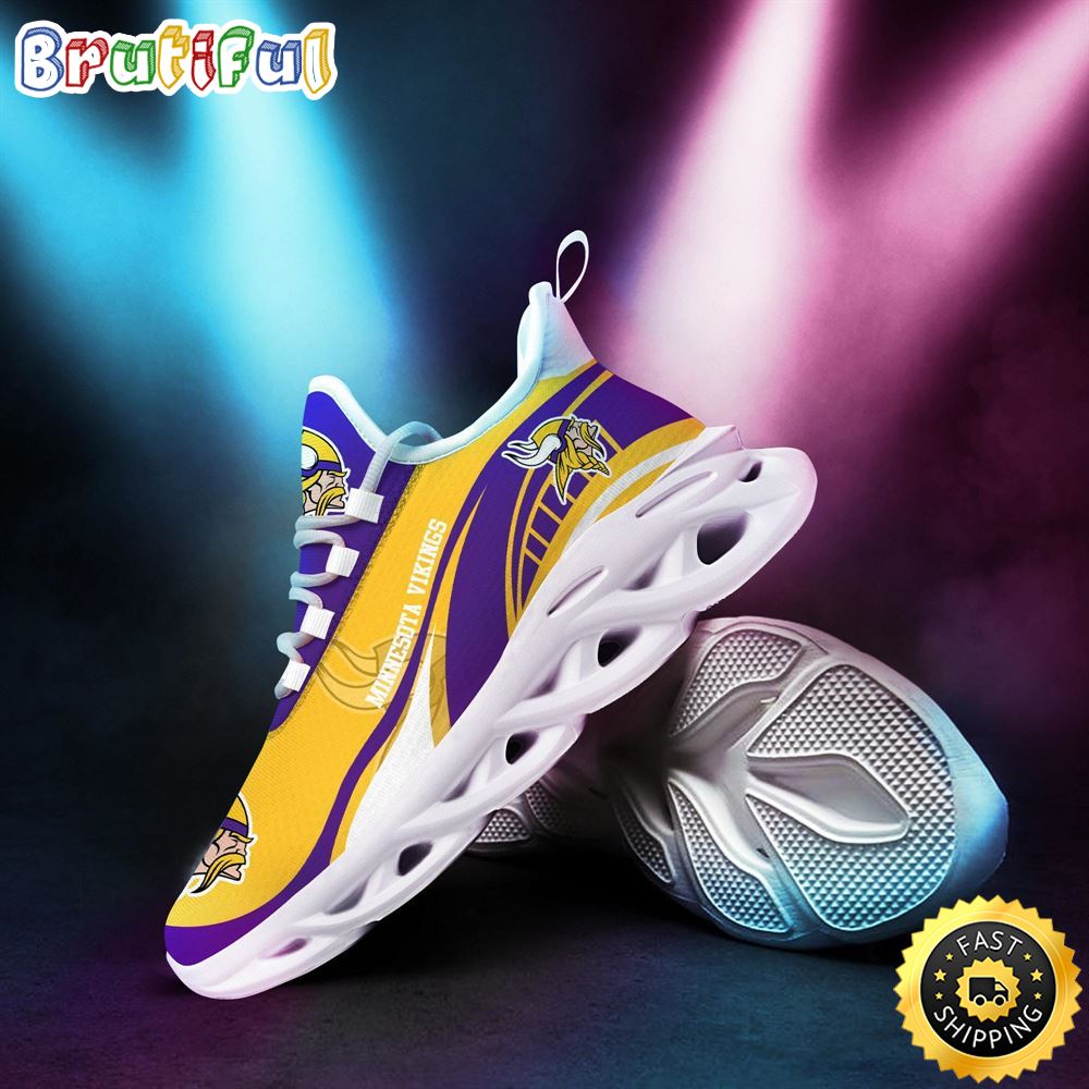 JWFancy Minnesota Vikings Max Soul Shoes Sneakers For Men And Women