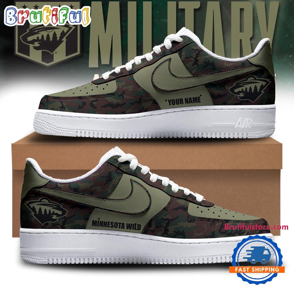 JWFancy Minnesota Wild Air Low-Top Sneakers Shoes For Men And Women