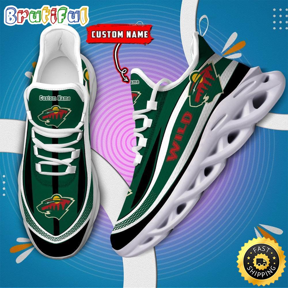 JWFancy Minnesota Wild Max Soul Shoes Sneakers For Men And Women