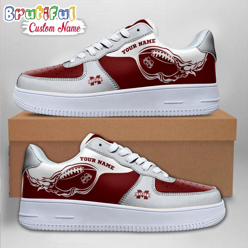 JWFancy Mississippi State Bulldogs Air Low-Top Sneakers Shoes For Men And Women