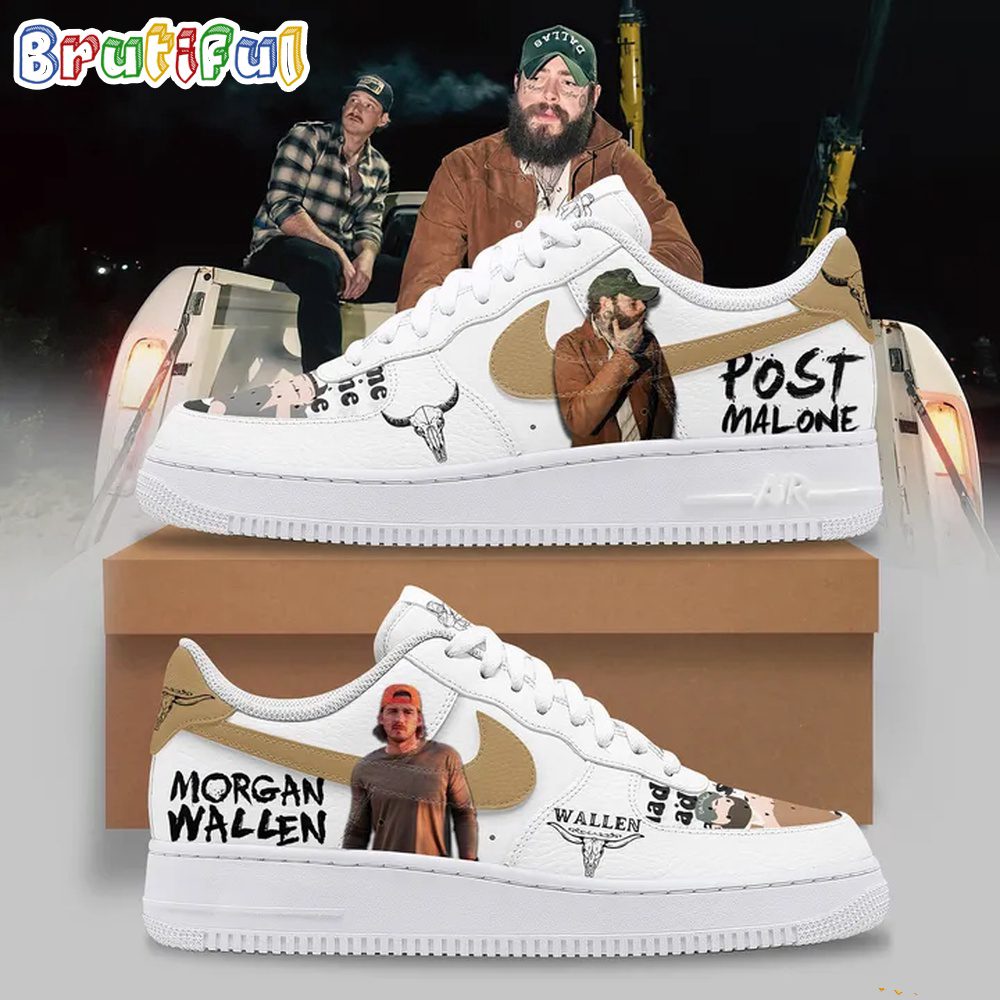 JWFancy Morgan Wallen Air Low-Top Sneakers Shoes For Men And Women