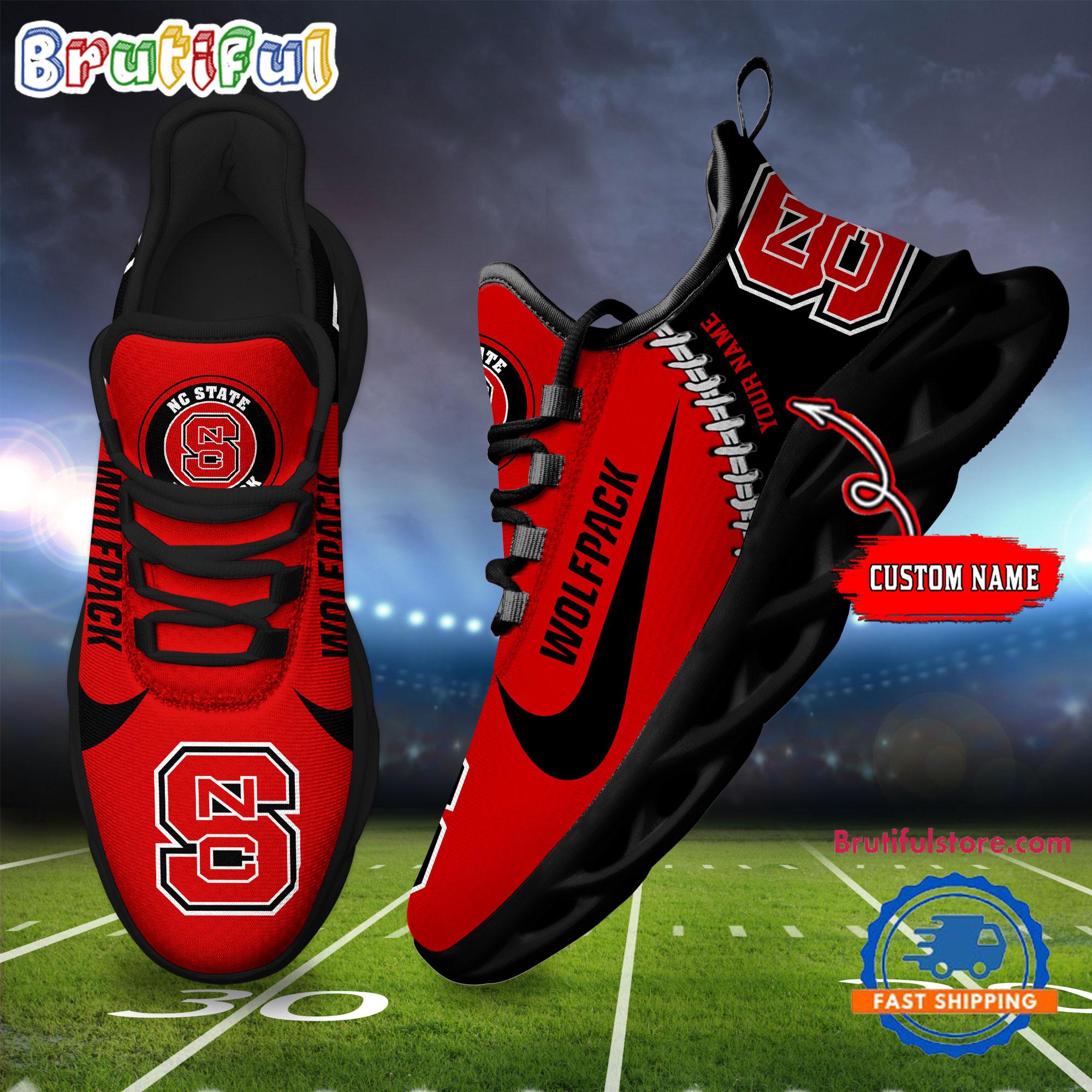 JWFancy NC State Wolfpack Max Soul Shoes Sneakers For Men And Women
