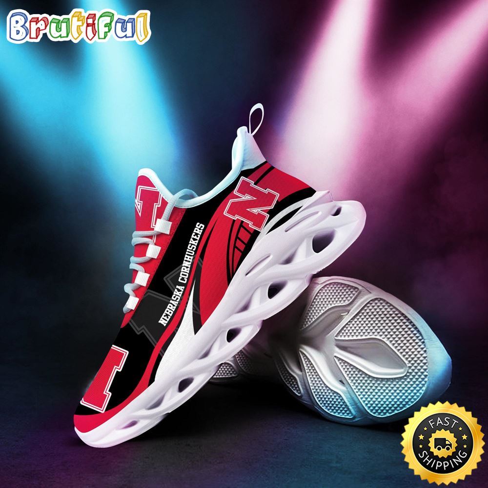 JWFancy Nebraska Cornhuskers Max Soul Shoes Sneakers For Men And Women