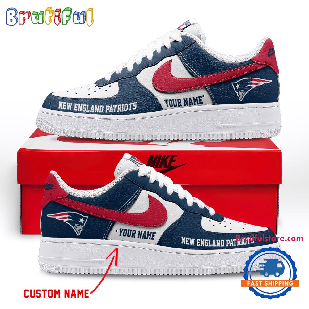 JWFancy New England Patriots Air Low-Top Sneakers Shoes For Men And Women