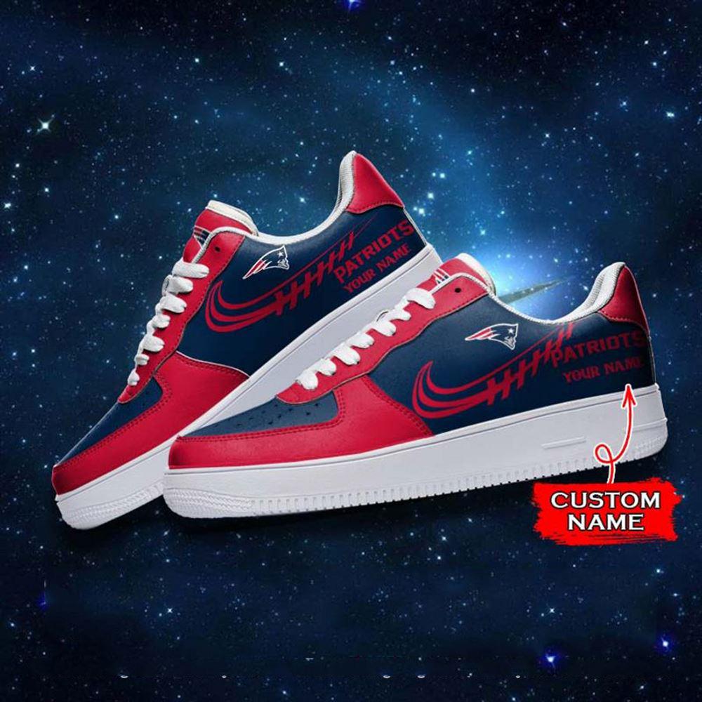 JWFancy New England Patriots  Air Low-Top Sneakers Shoes For Men And Women