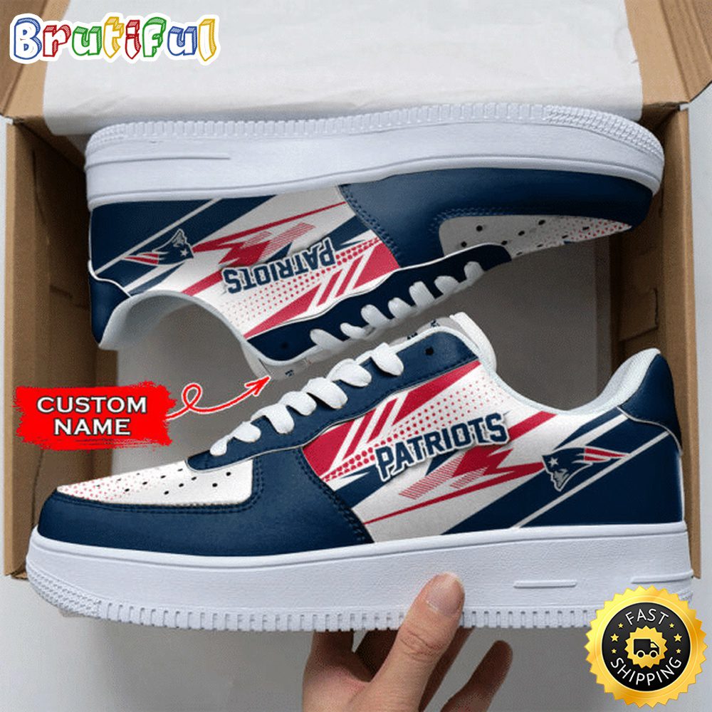 JWFancy New England Patriots Air Low-Top Sneakers Shoes For Men And Women