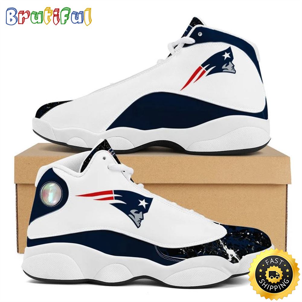 JWFancy New England Patriots AJ13 Sneakers Shoes For Men And Women