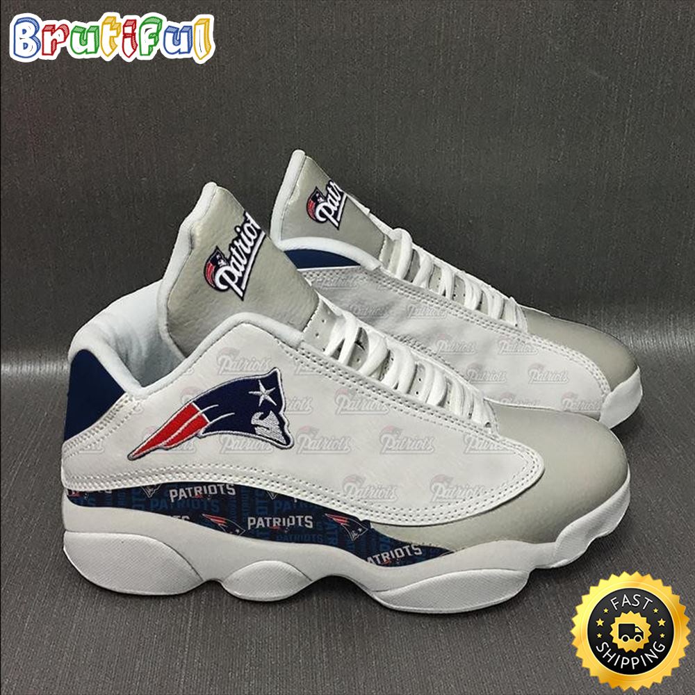 JWFancy New England Patriots AJ13 Sneakers Shoes For Men And Women