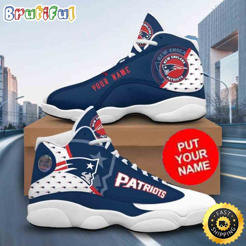 JWFancy New England Patriots AJ13 Sneakers Shoes For Men And Women