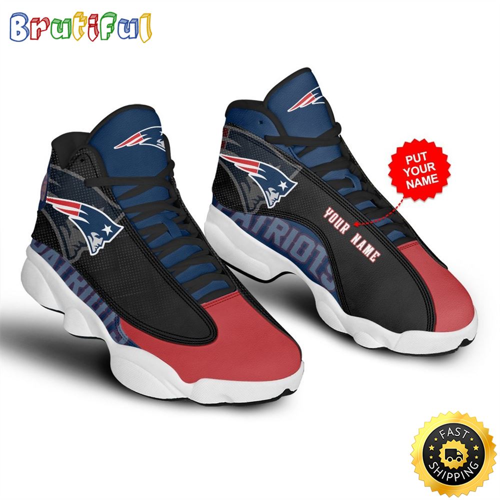 JWFancy New England Patriots AJ13 Sneakers Shoes For Men And Women