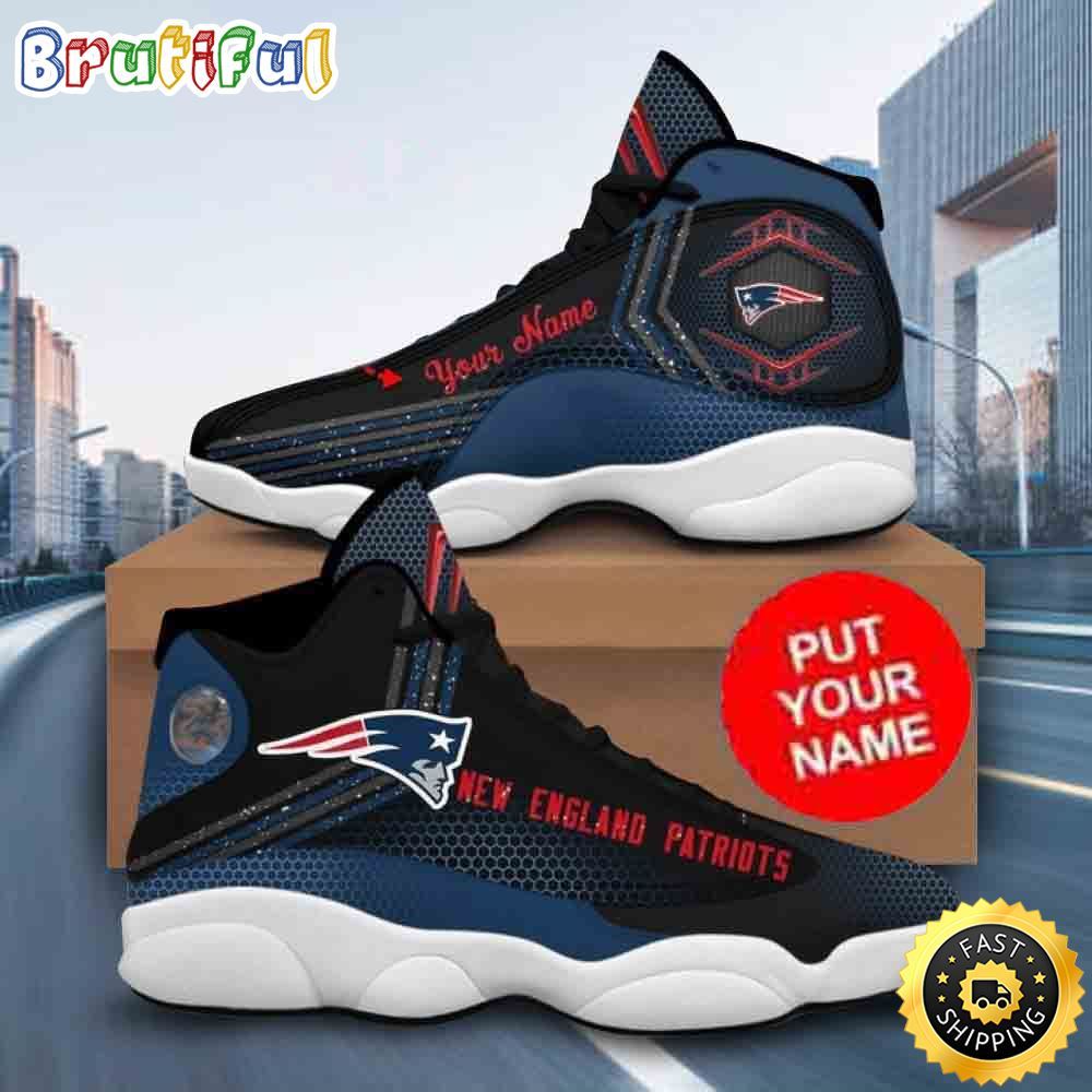 JWFancy New England Patriots AJ13 Sneakers Shoes For Men And Women