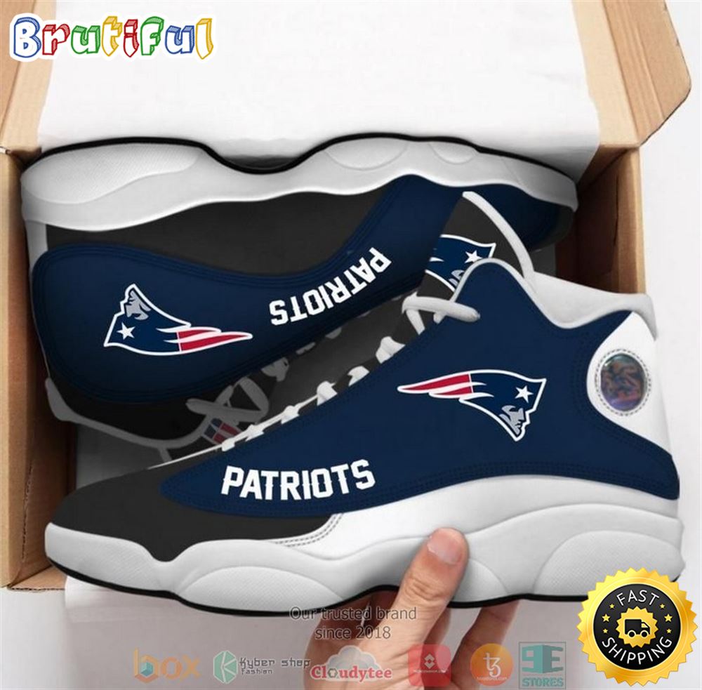 JWFancy New England Patriots AJ13 Sneakers Shoes For Men And Women