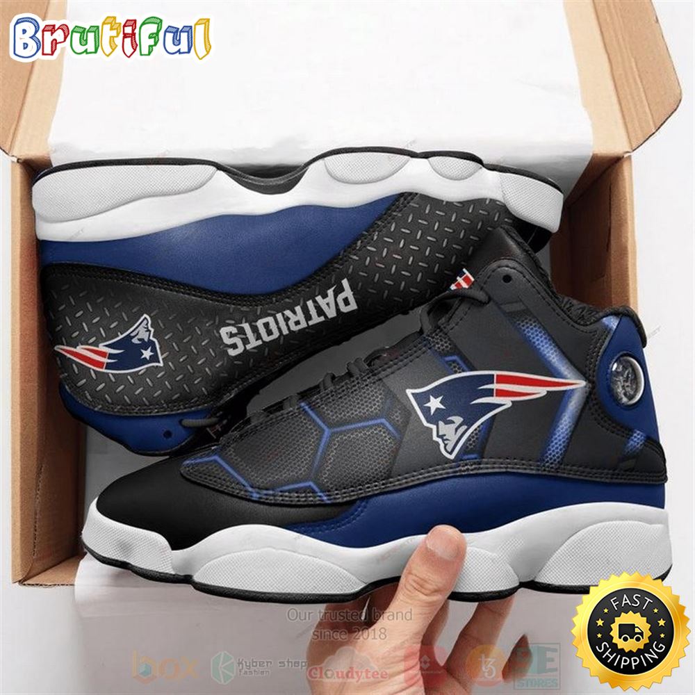 JWFancy New England Patriots AJ13 Sneakers Shoes For Men And Women
