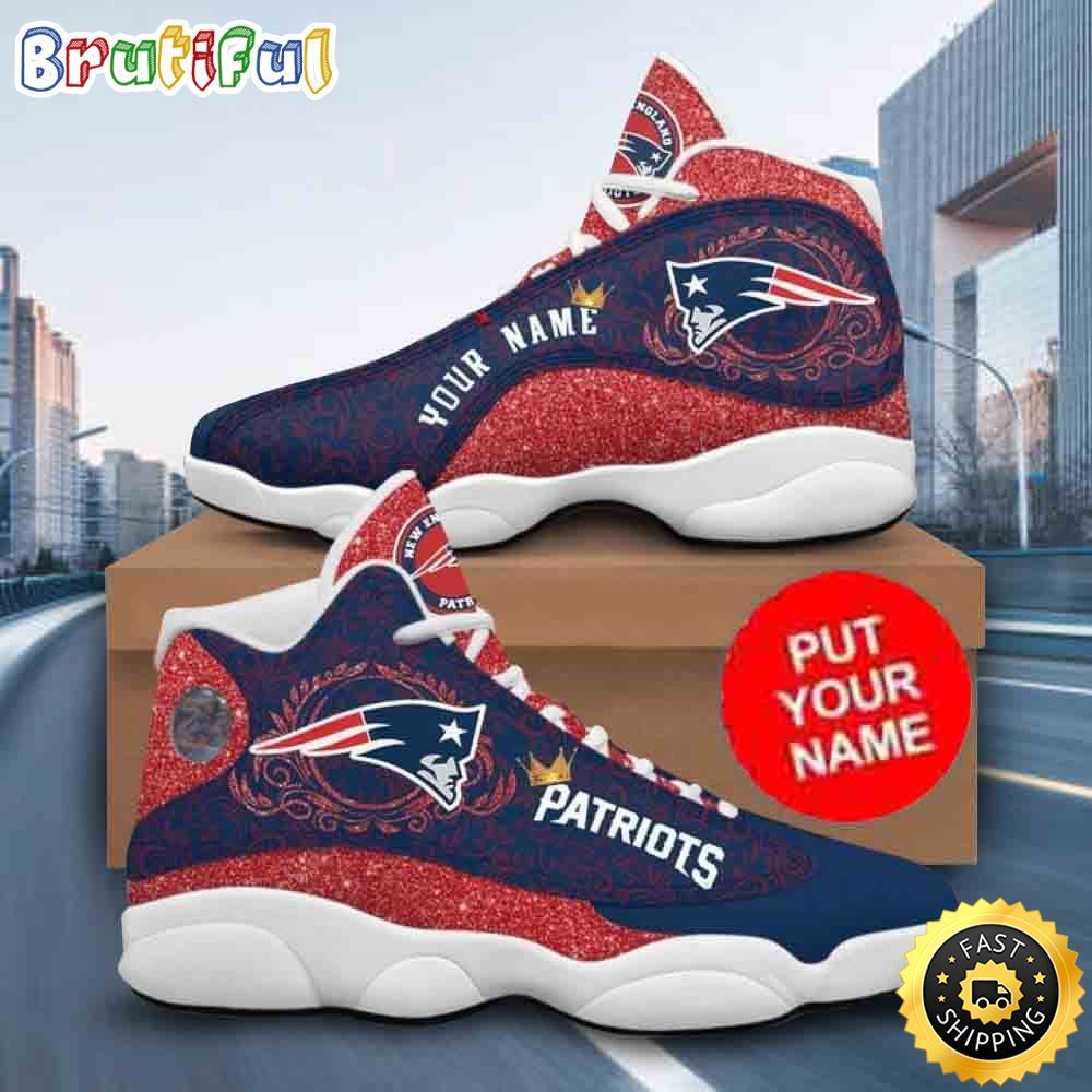 JWFancy New England Patriots AJ13 Sneakers Shoes For Men And Women