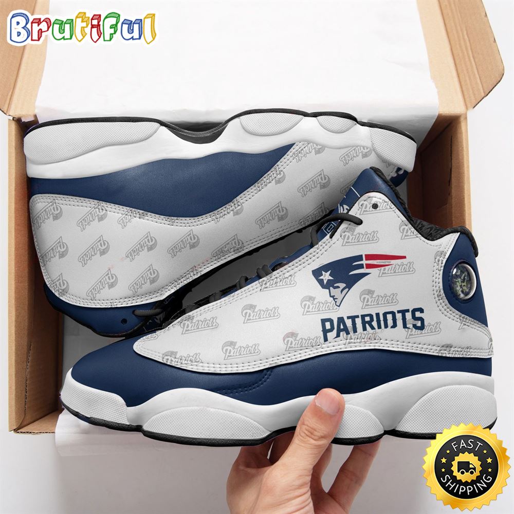 JWFancy New England Patriots AJ13 Sneakers Shoes For Men And Women