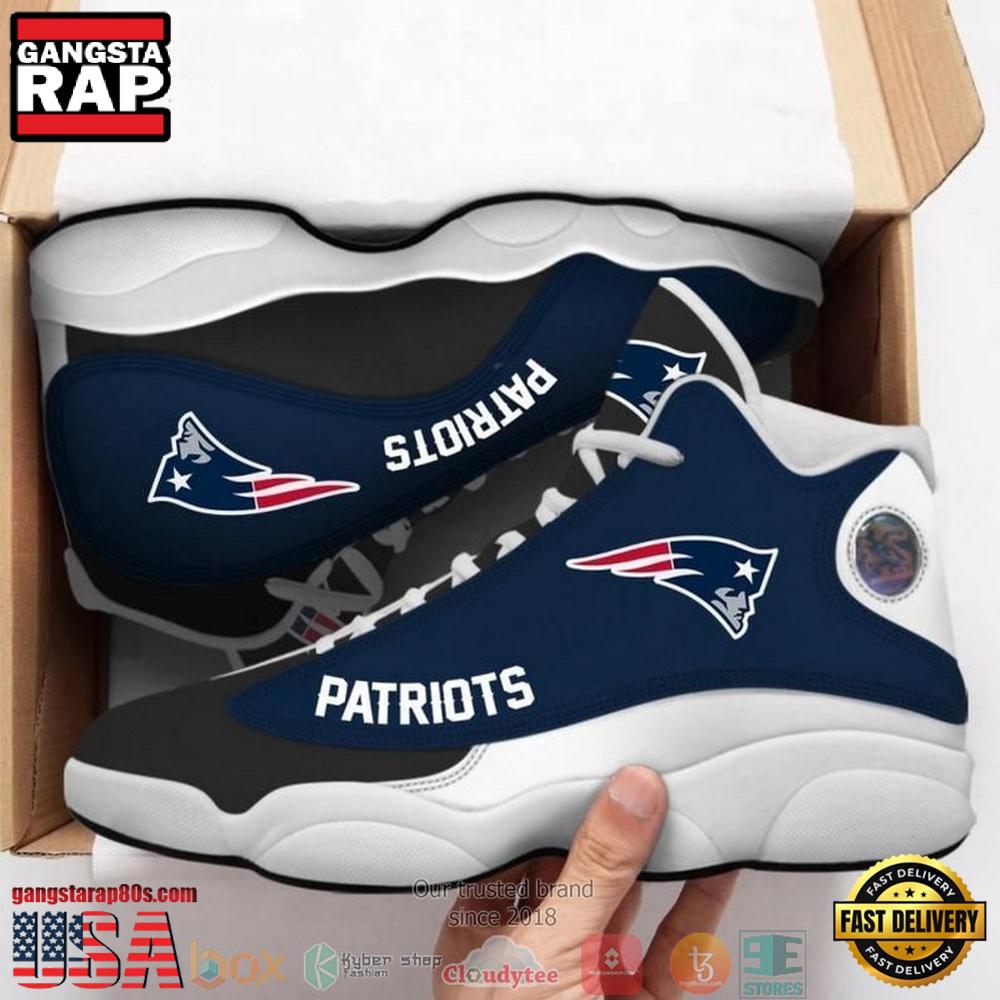 JWFancy New England Patriots  AJ13 Sneakers Shoes For Men And Women