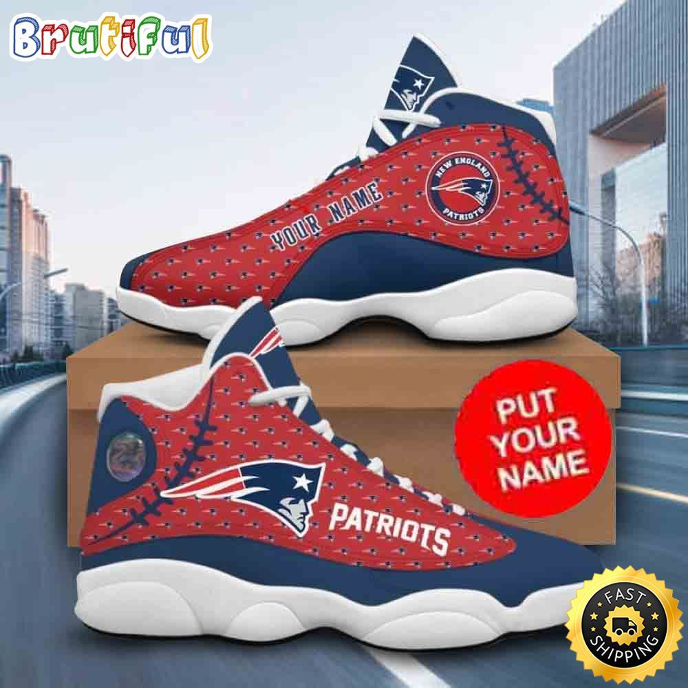JWFancy New England Patriots AJ13 Sneakers Shoes For Men And Women