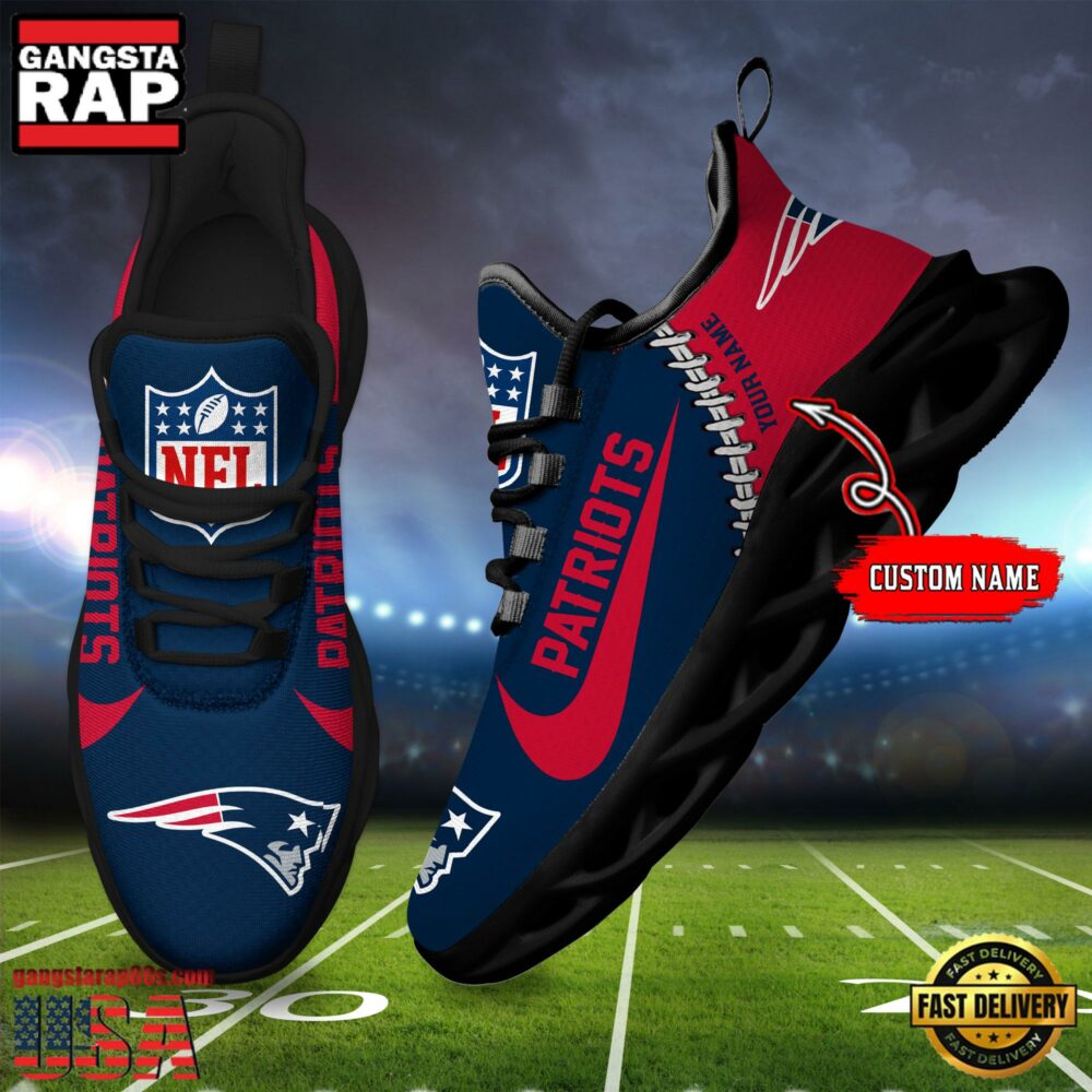 JWFancy New England Patriots  Max Soul Shoes Sneakers For Men And Women