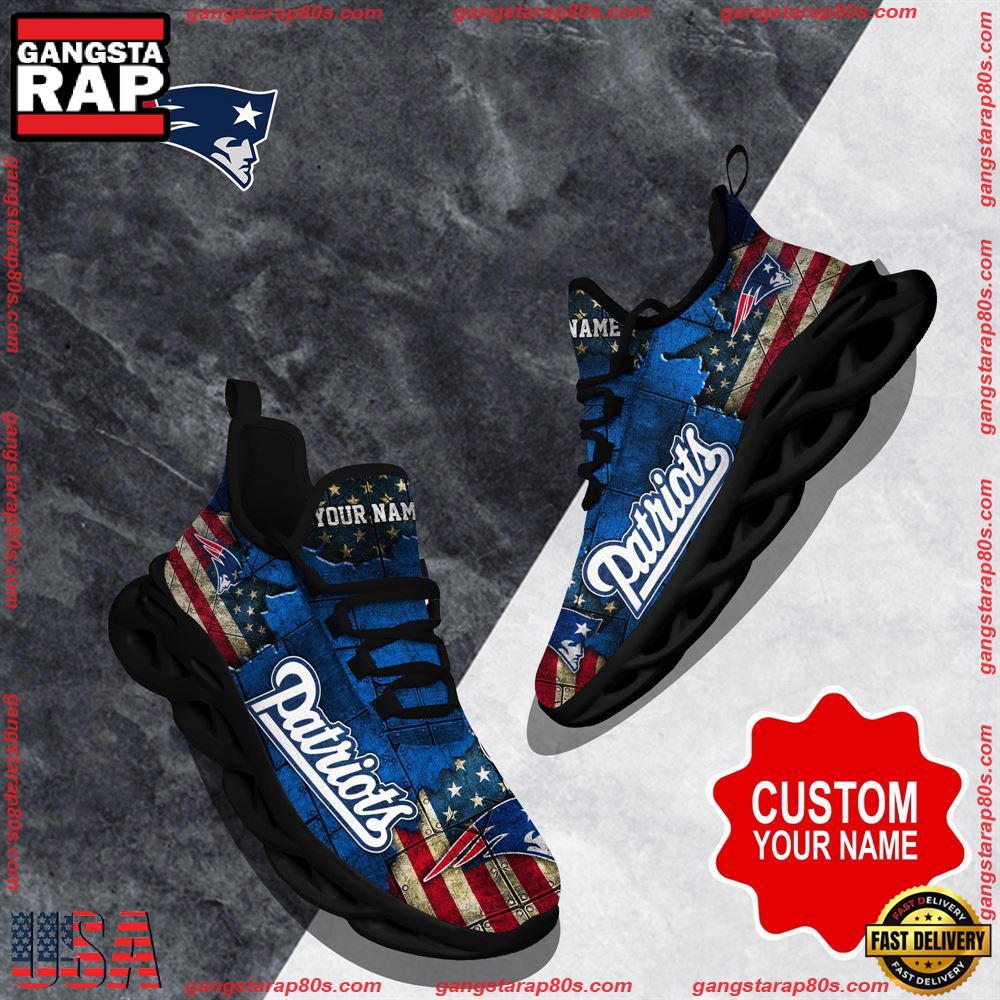 JWFancy New England Patriots  Max Soul Shoes Sneakers For Men And Women