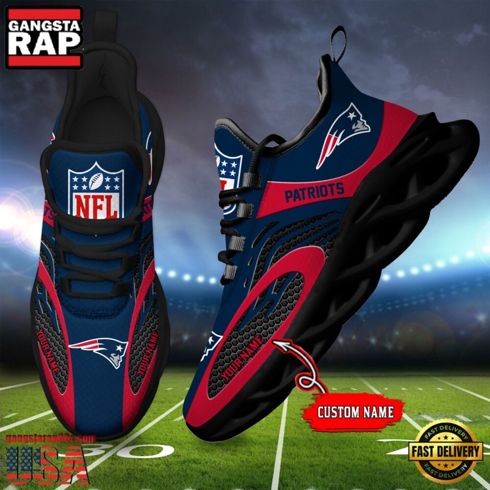 JWFancy New England Patriots  Max Soul Shoes Sneakers For Men And Women