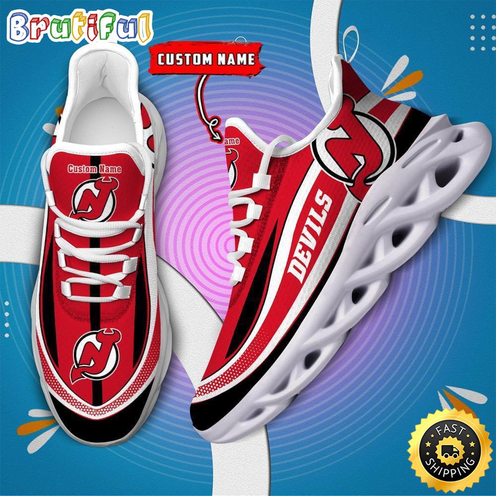 JWFancy New Jersey Devils Max Soul Shoes Sneakers For Men And Women