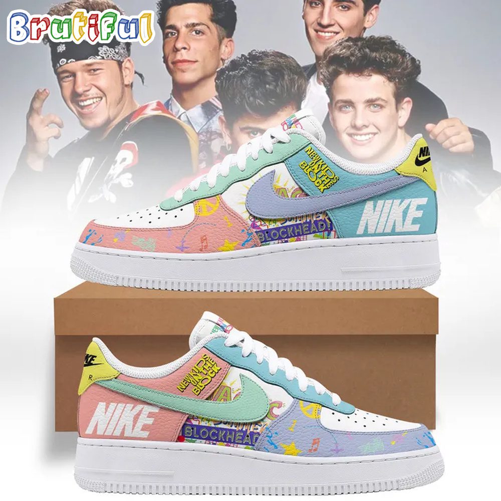 JWFancy New Kids On The Block Blockhead Air Low-Top Sneakers Shoes For Men And Women