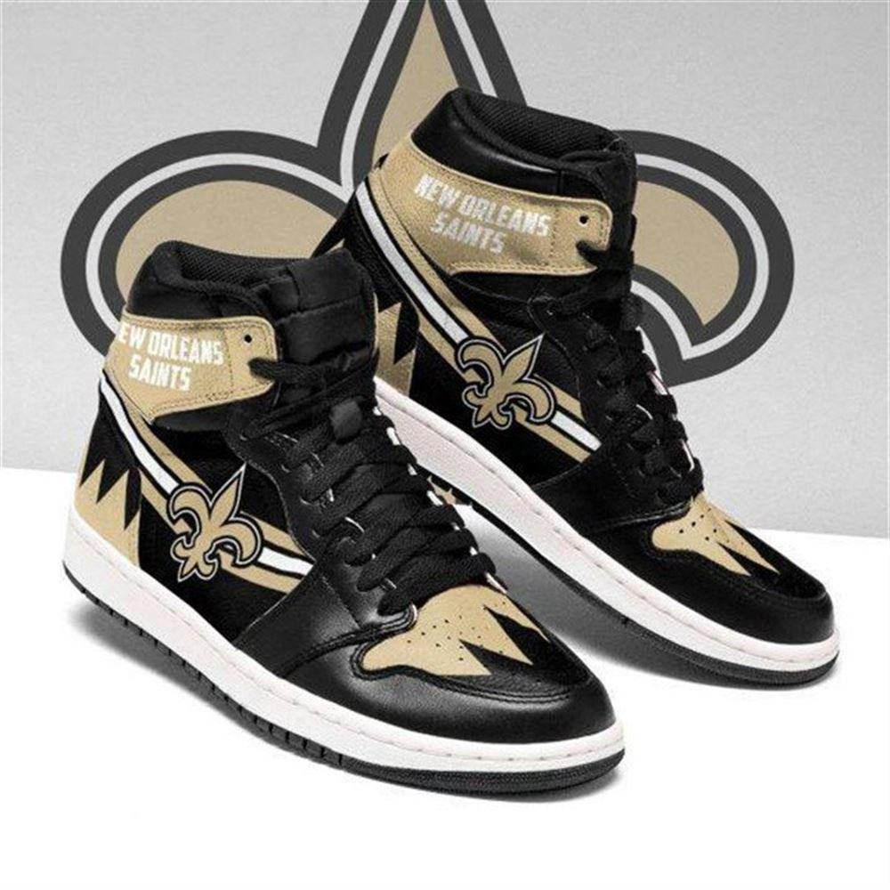 JWFancy New Orleans Saints AJ1 High Sneakers Shoes For Men And Women
