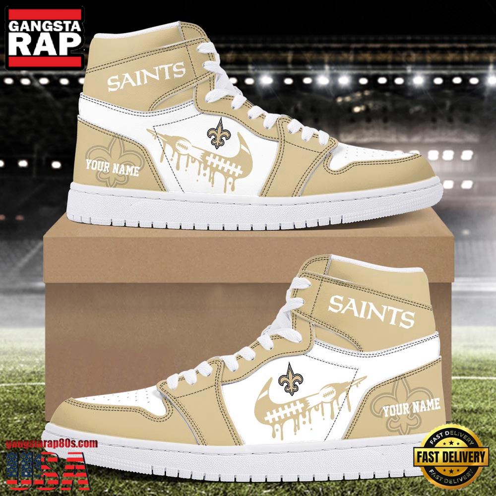 JWFancy New Orleans Saints AJ1 High Sneakers Shoes For Men And Women