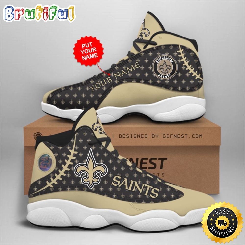 JWFancy New Orleans Saints AJ13 Sneakers Shoes For Men And Women