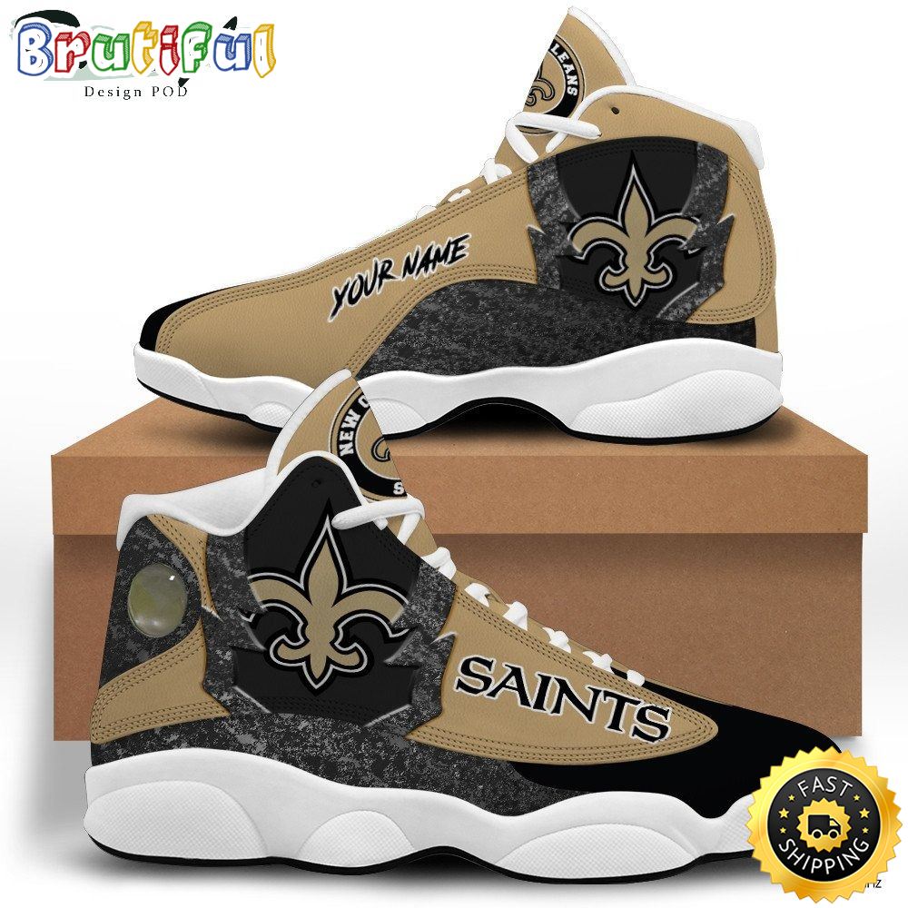 JWFancy New Orleans Saints AJ13 Sneakers Shoes For Men And Women