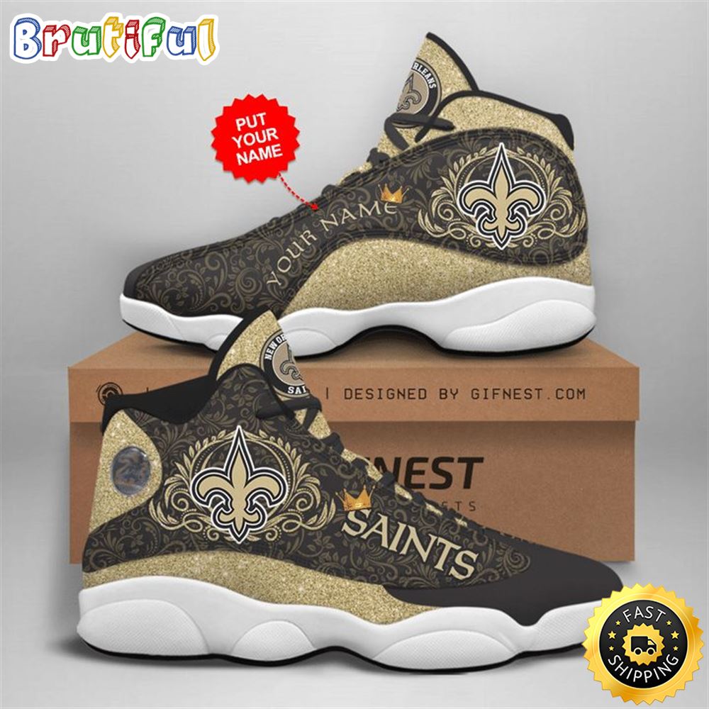 JWFancy New Orleans Saints AJ13 Sneakers Shoes For Men And Women