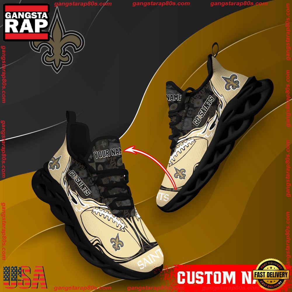 JWFancy New Orleans Saints Max Soul Shoes Sneakers For Men And Women
