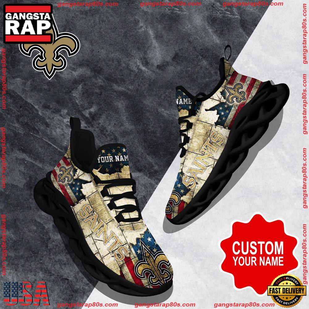JWFancy New Orleans Saints Max Soul Shoes Sneakers For Men And Women
