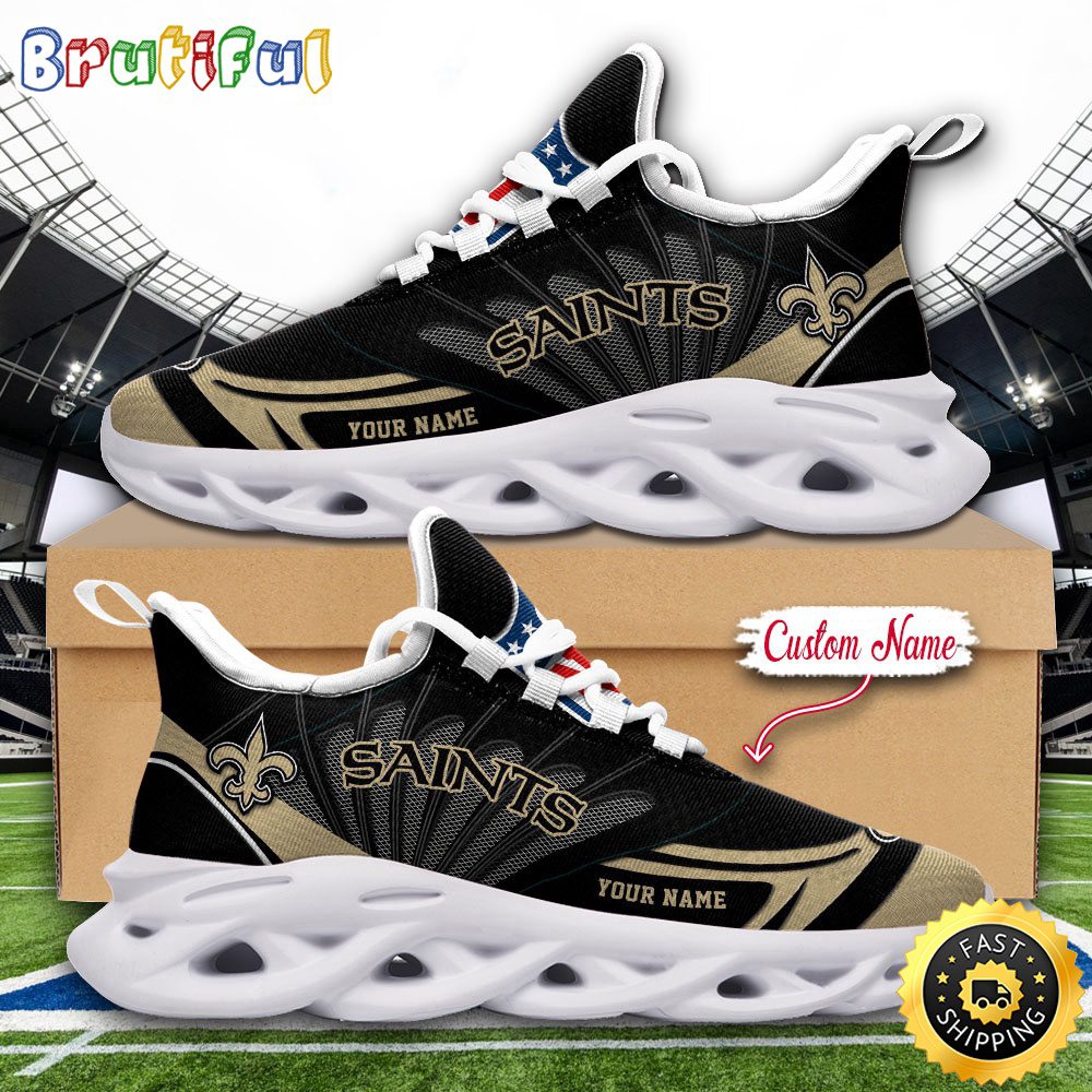 JWFancy New Orleans Saints Max Soul Shoes Sneakers For Men And Women