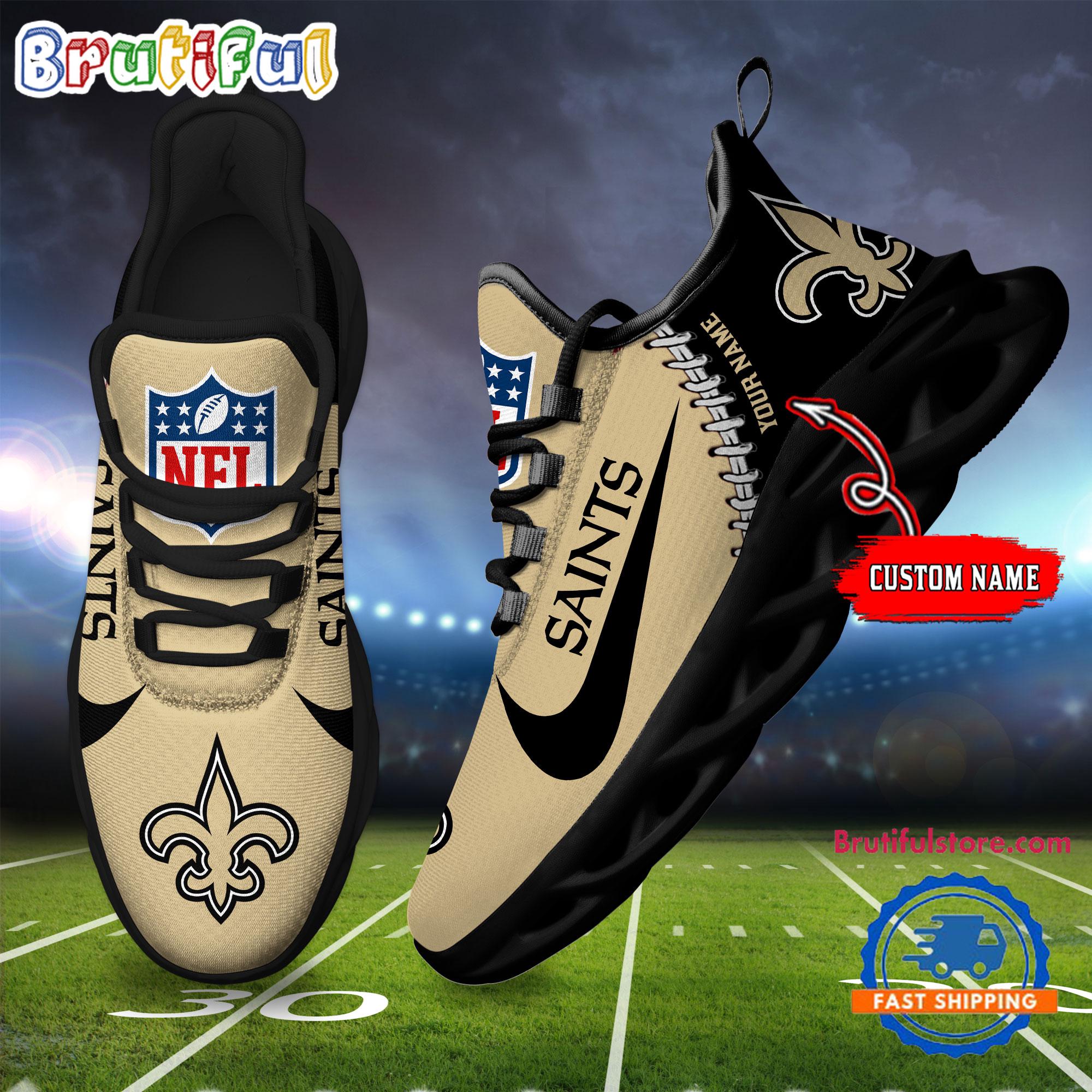 JWFancy New Orleans Saints Max Soul Shoes Sneakers For Men And Women