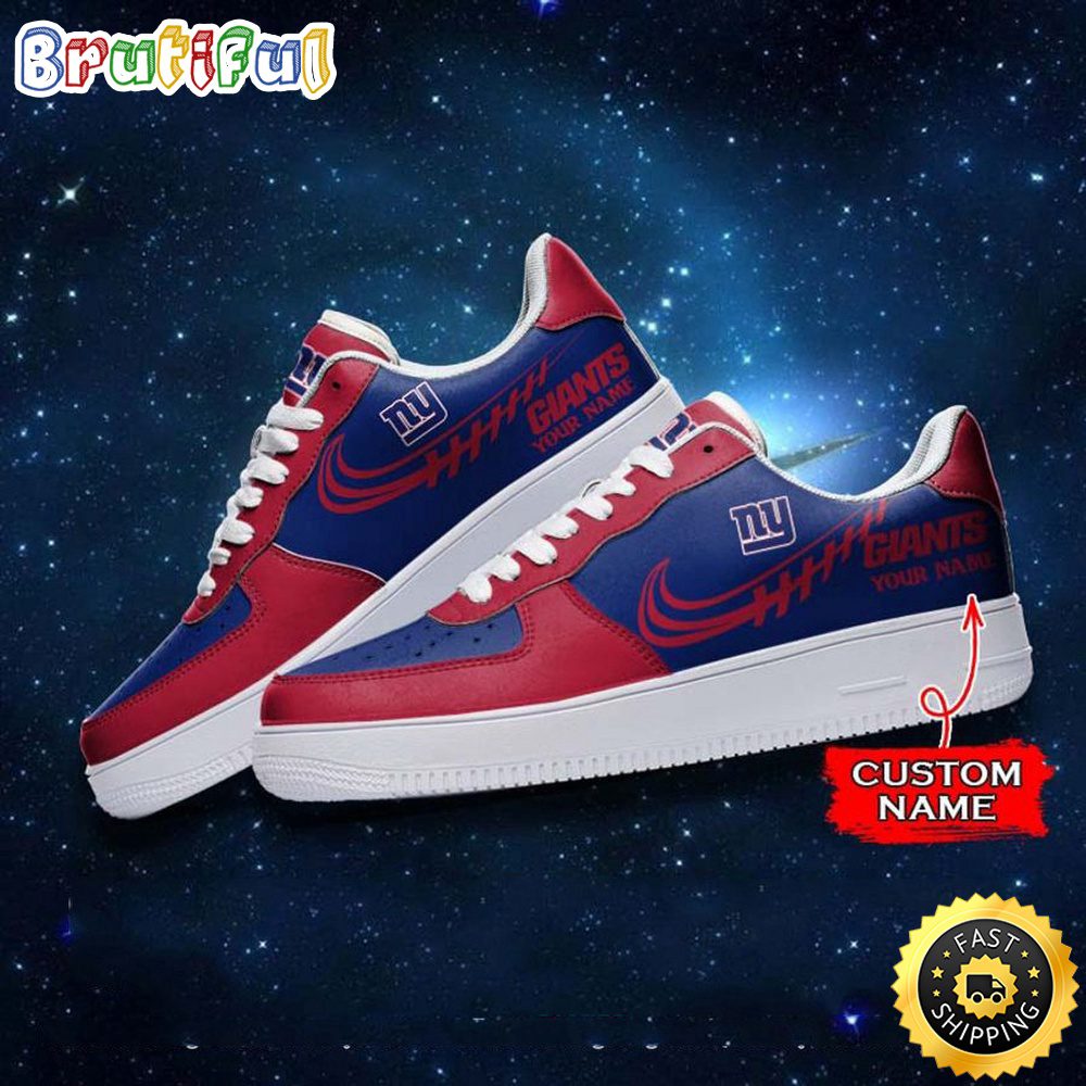 JWFancy New York Giants Air Low-Top Sneakers Shoes For Men And Women