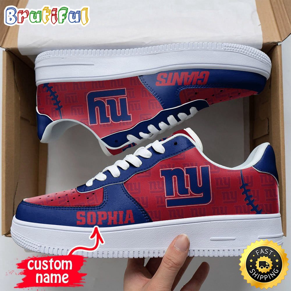 JWFancy New York Giants Air Low-Top Sneakers Shoes For Men And Women