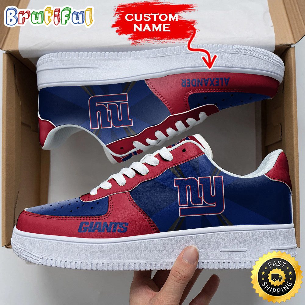 JWFancy New York Giants Air Low-Top Sneakers Shoes For Men And Women