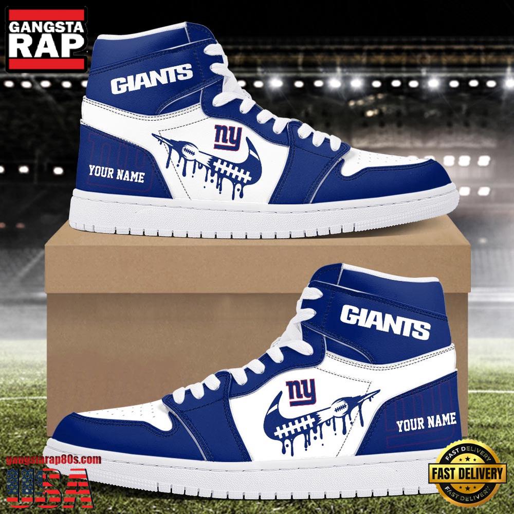 JWFancy New York Giants AJ1 High Sneakers Shoes For Men And Women