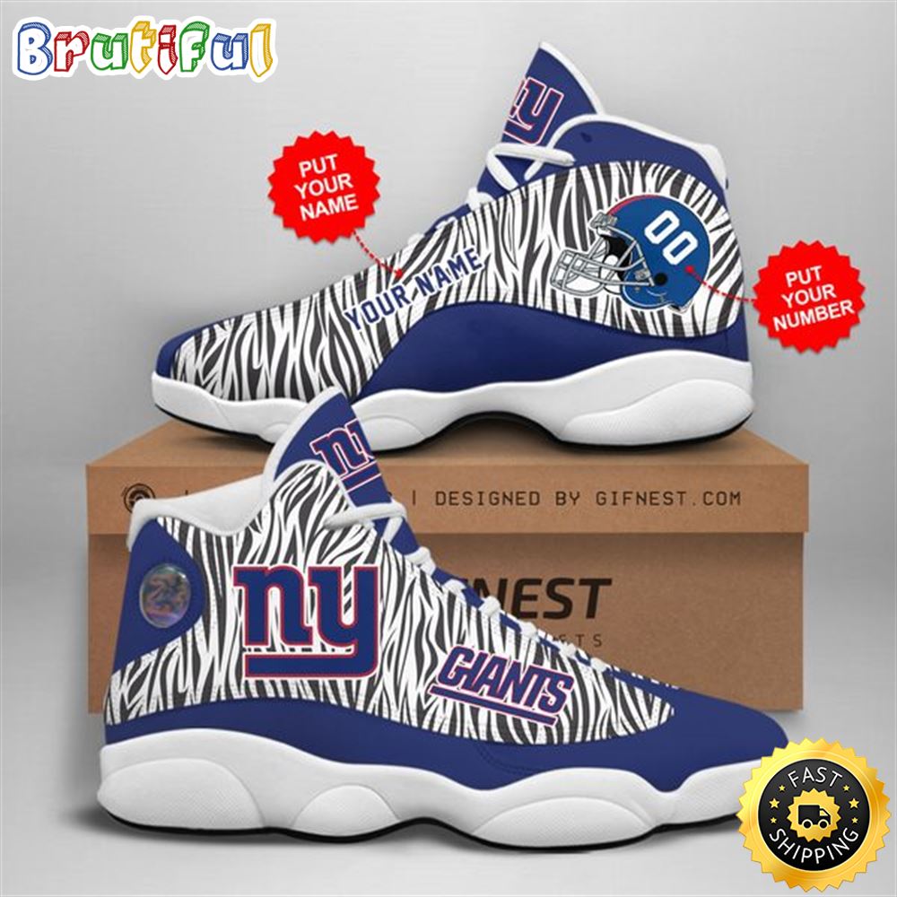 JWFancy New York Giants AJ13 Sneakers Shoes For Men And Women