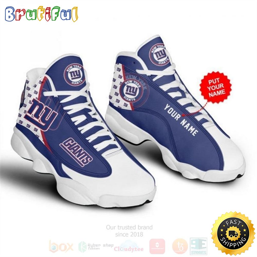 JWFancy New York Giants AJ13 Sneakers Shoes For Men And Women